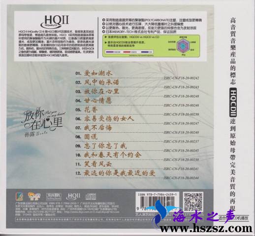 孙露《放你在心里HQII》